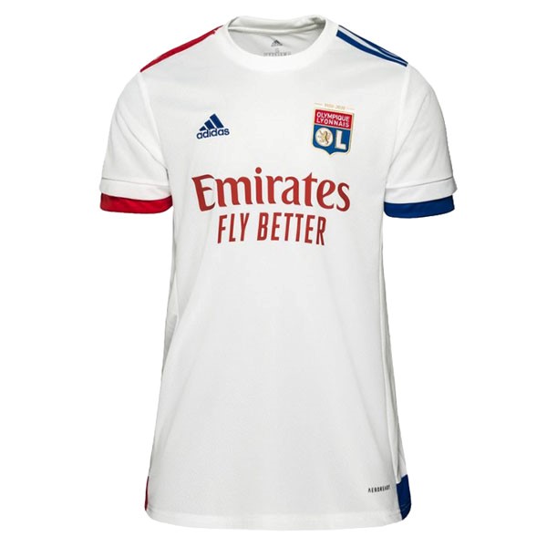 Trikot Lyon Heim Damen 2020-21 Weiß Fussballtrikots Günstig